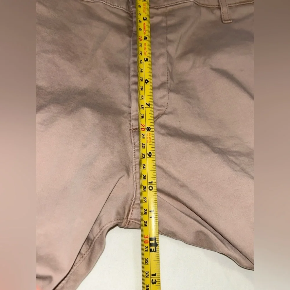 Men’s AG Adriano Goldschmied Wanderer Slim Trouser Shorts 36R Dusty Rose Brown - Picture 15 of 15